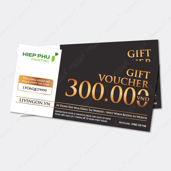 Phiếu quà tặng/Gift Voucher