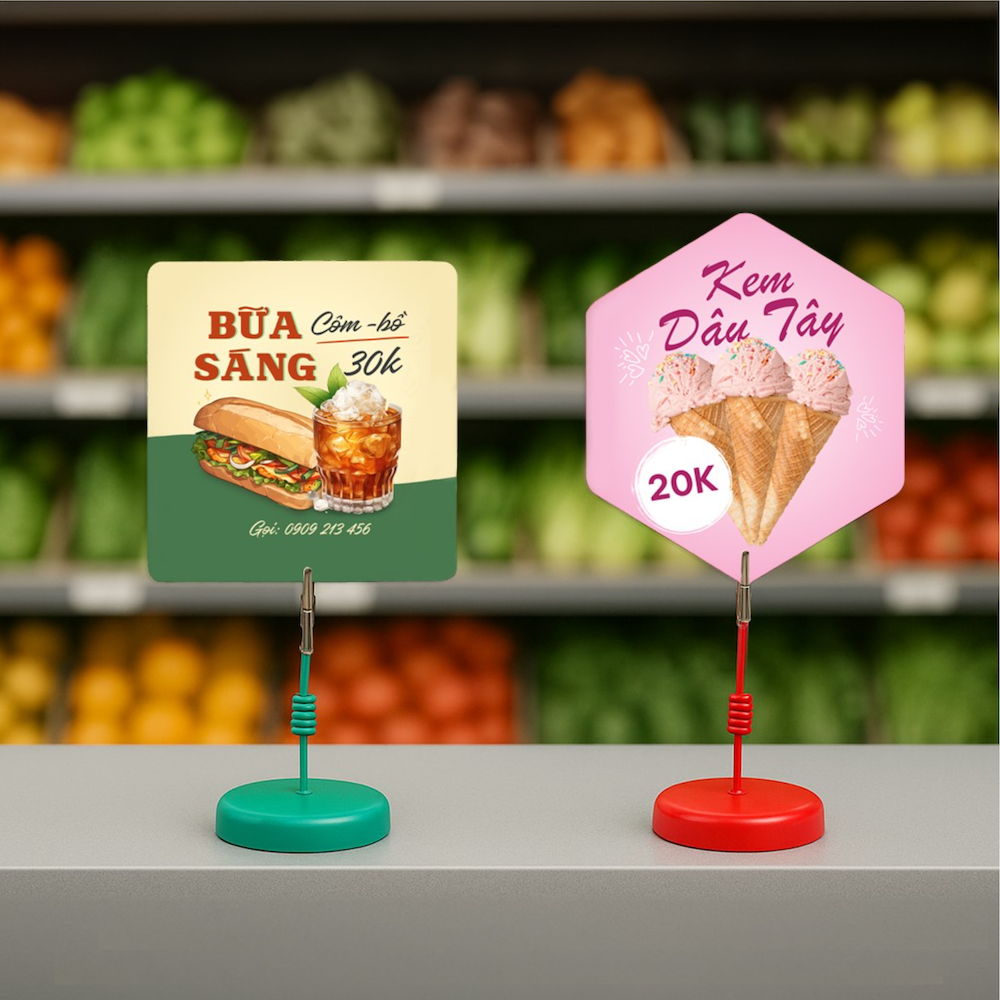 Wobbler quảng cáo