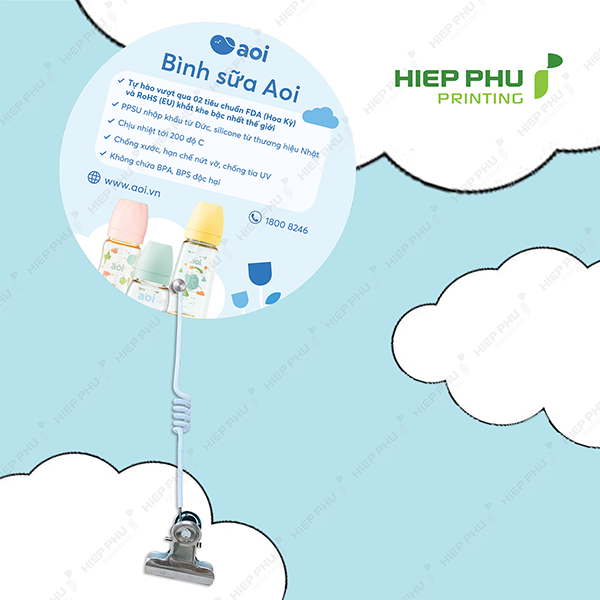 Wobbler quảng cáo