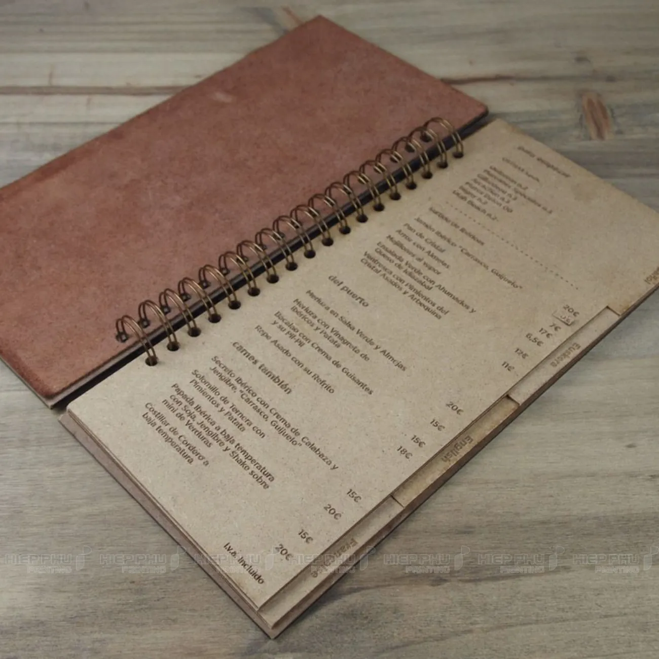 Menu lò xo