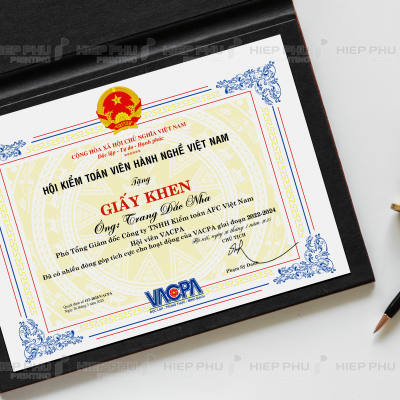 Giấy khen/ bằng khen