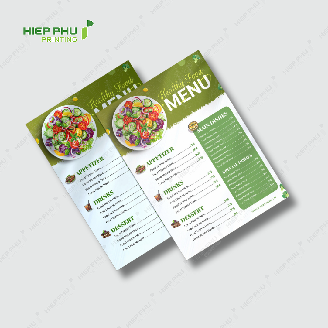 In Menu/ Thực đơn