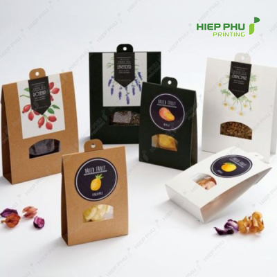 Hộp giấy quai xách