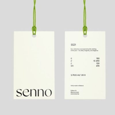 Printing hang tags