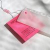 Printing hang tags
