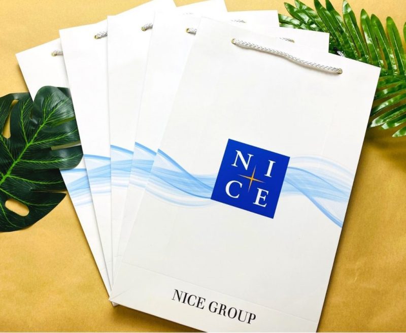 In Hiệp Phú in túi giấy cao cấp cho Nice Group – Giải pháp in ấn nâng tầm thương hiệu