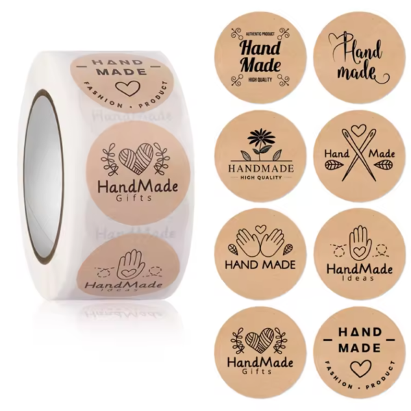Stickers decal giấy kraf