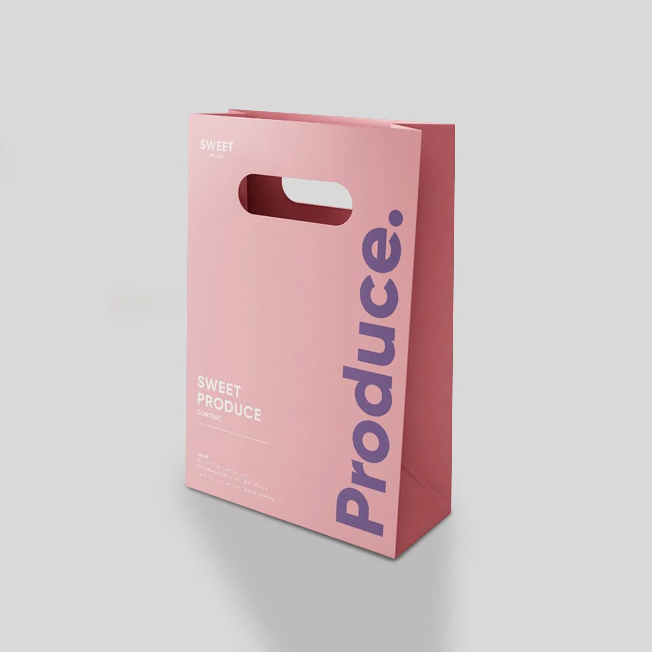 Túi giấy quai xách - nắp gập