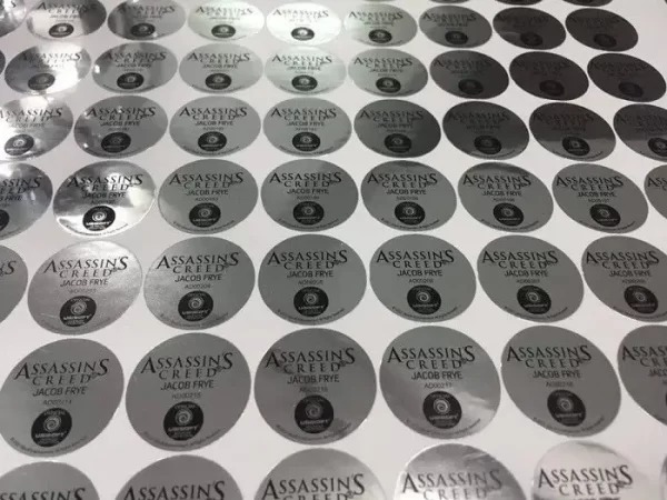 Stickers decal xi bạc