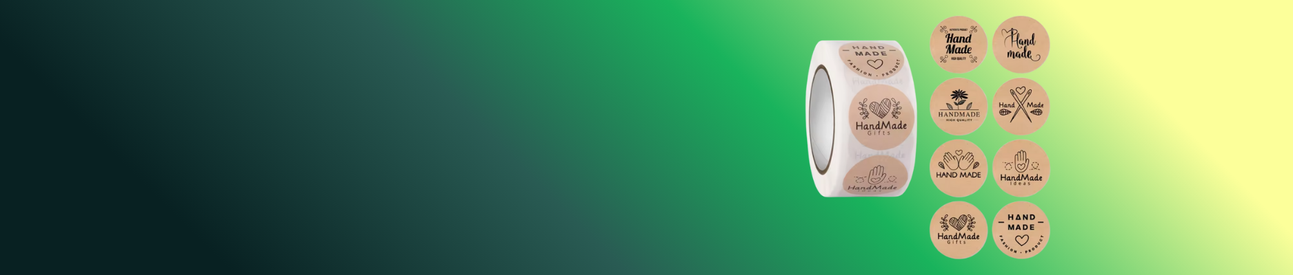 Stickers decal giấy kraf