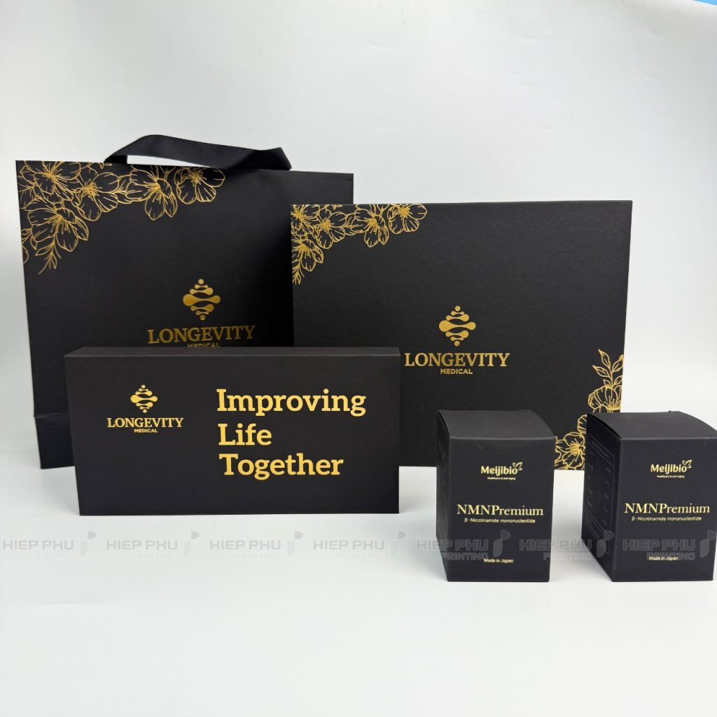 Combo Tết 2026 Longevity thực hiện bởi In Hiệp Phú