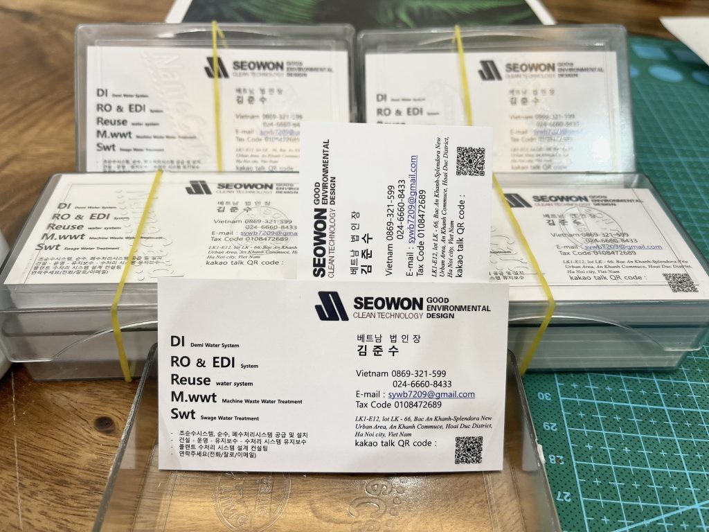 In Card Visit Cập Nhật Địa Chỉ Mới Tại Hà Nội – Lấy Ngay Trong Ngày