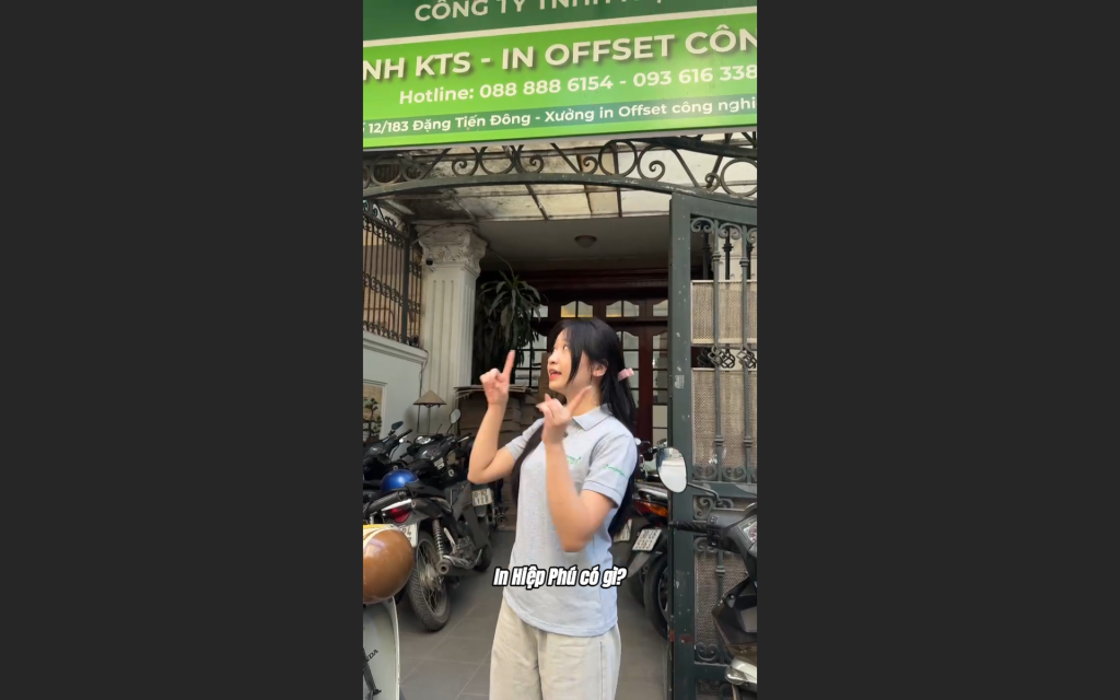 Các hạng mục in ấn tại Hiệp Phú