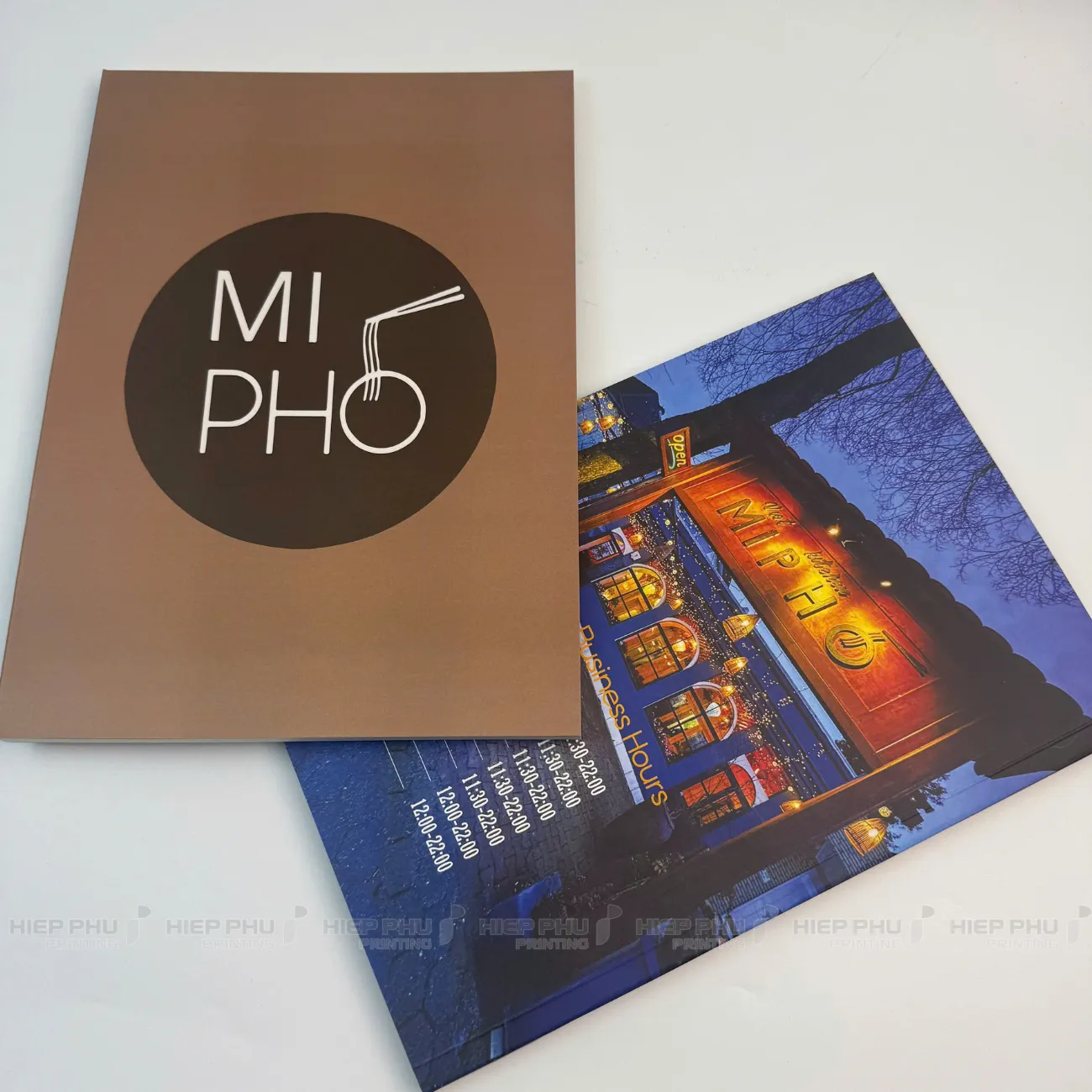 Menu mở phẳng