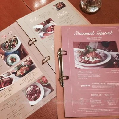 Menu sổ còng